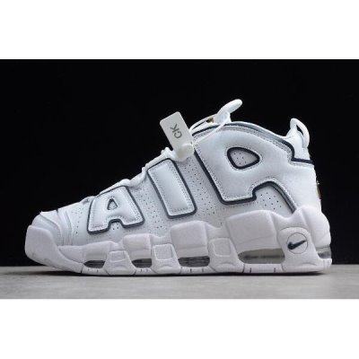 Nike Erkek Air More Uptempo Beyaz / Mavi / Altın Spor Ayakkabı Türkiye - 5AYXCX5U